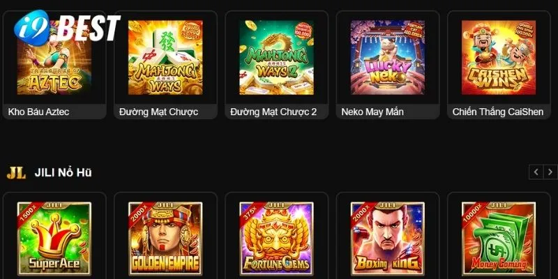 Kho game nổ hũ đầy rẫy những game hấp dẫn